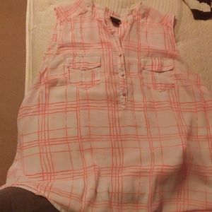 White and orange top